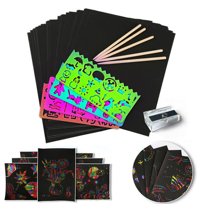 ColorMagic | Set de papiers de coloration arc-en-ciel - BlxckFR