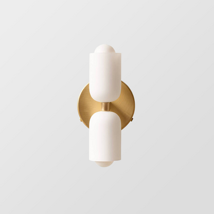 Lampe Murale Design en Verre et Métal – Éclairage Chaleureux et Moderne