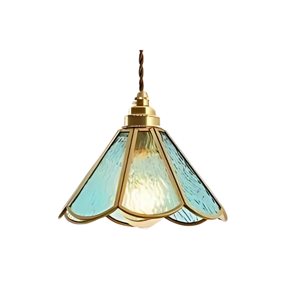 Lampe Suspendue Élégante Verre Dépoli