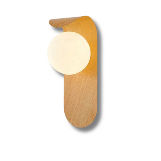 Lampe Murale Bois Élégante LED - Foivo