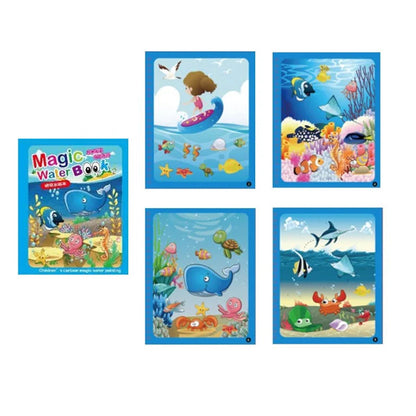 Livre de Coloriage Magique à l'Eau pour Enfants