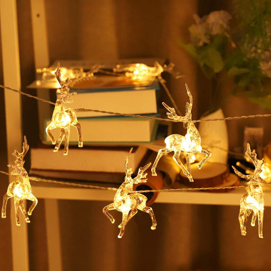 Lumières de Noël pour Rennes avec LED Colorés - BlxckFR