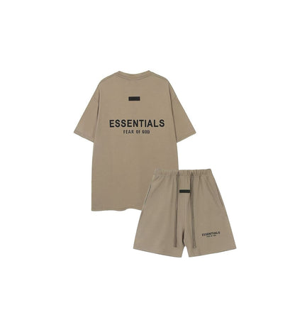 Ensemble T-shirt et short Décontracté Unisexe Oversize