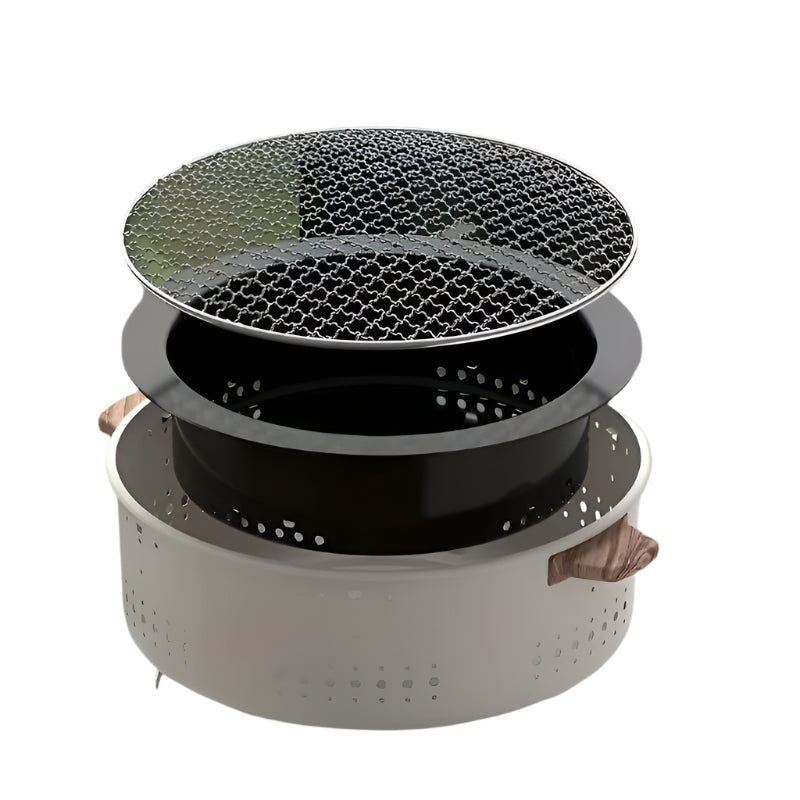 Grille Électrique Compacte Anti-Fumée - BlxckFR