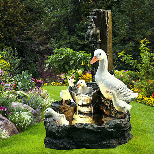 Fontaine Extérieur Élégante | Décoration Jardin Raffinée - Foivo