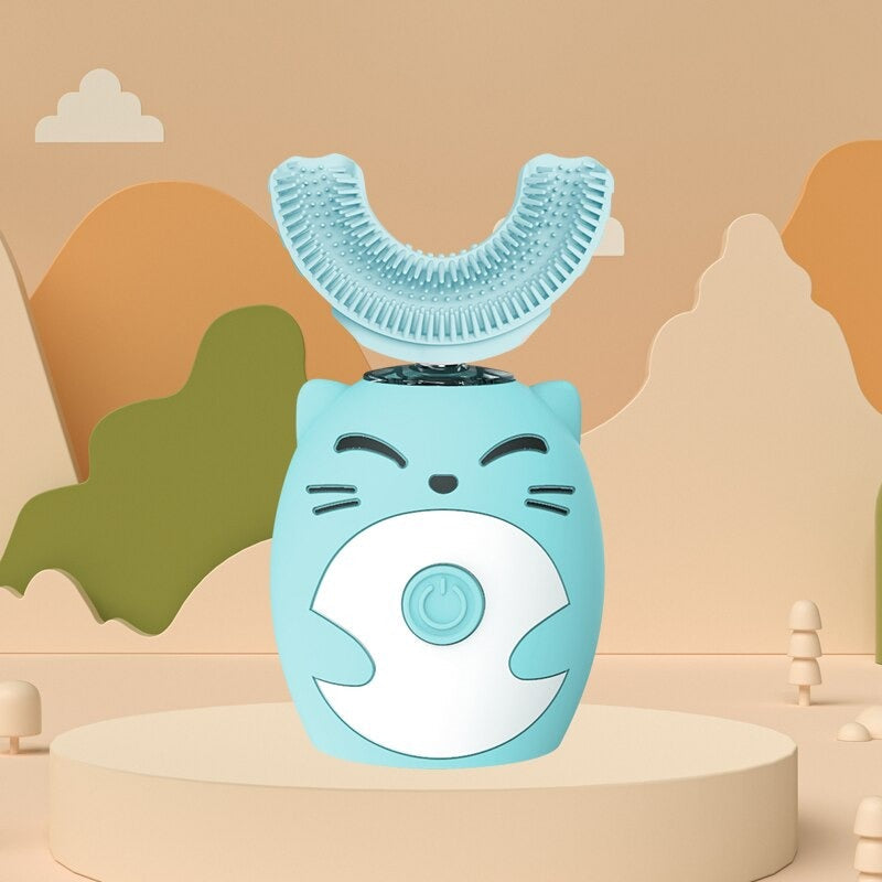 Brosse à dents électrique pour enfants - Brosse à dents enfant amusante