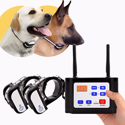 Clôture Invisible pour Chien - Collier Éducatif Réchargeable et Étanche