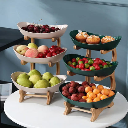 Bol à Fruits Bois Design Élégant - BlxckFR