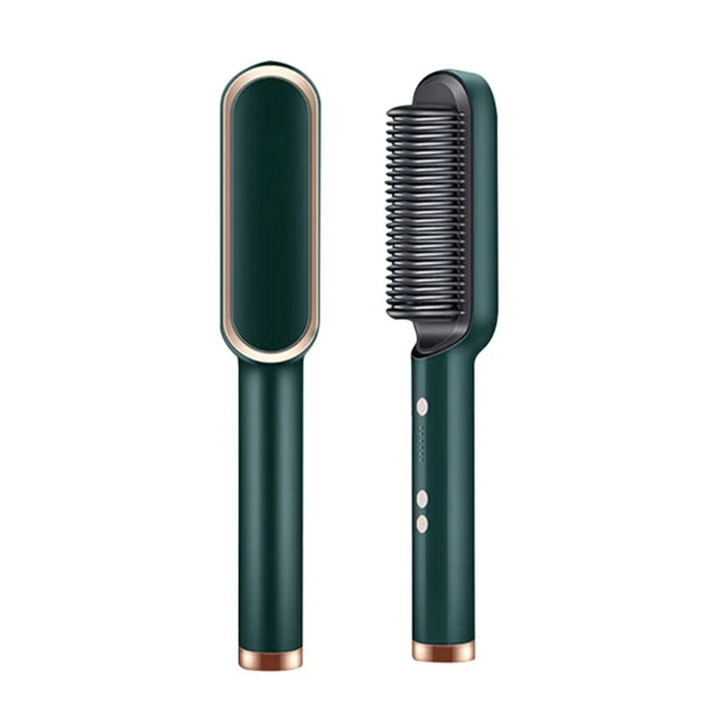 Brosse de Coiffure Double Fonction Céramique Réglable