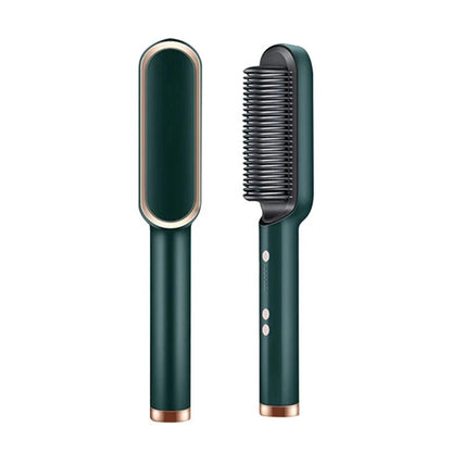 Brosse de Coiffure Double Fonction Céramique Réglable