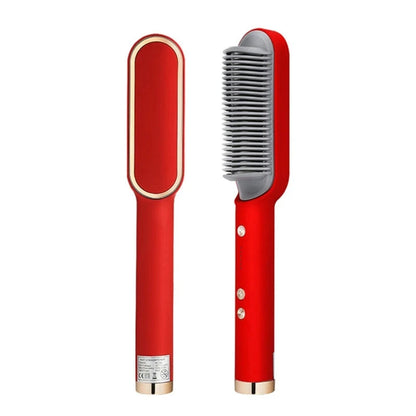 Brosse de Coiffure Double Fonction Céramique Réglable