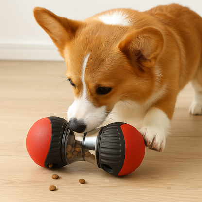 Jouet Intelligent Chien avec Distributeur Alimentaire Lent