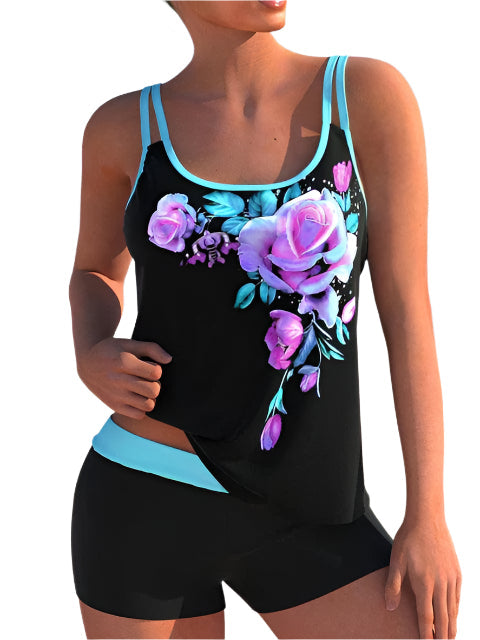 Maillot de Bain Tankini Féminin Élégant - BlxckFR