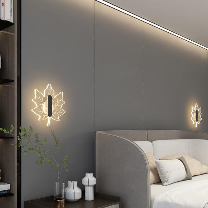 Lampe LED Design Scandinave Feuille pour une ambiance chaleureuse - BlxckFR