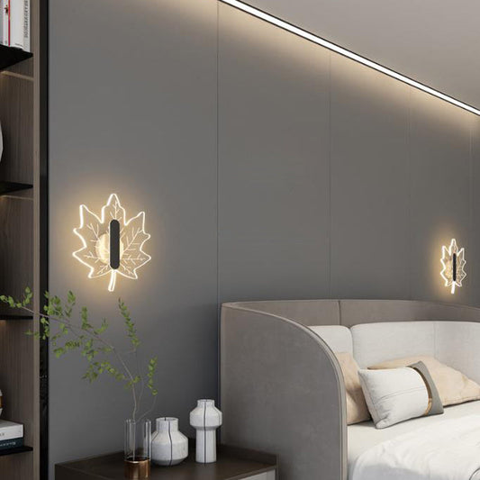 Lampe LED Design Scandinave Feuille pour une ambiance chaleureuse - BlxckFR