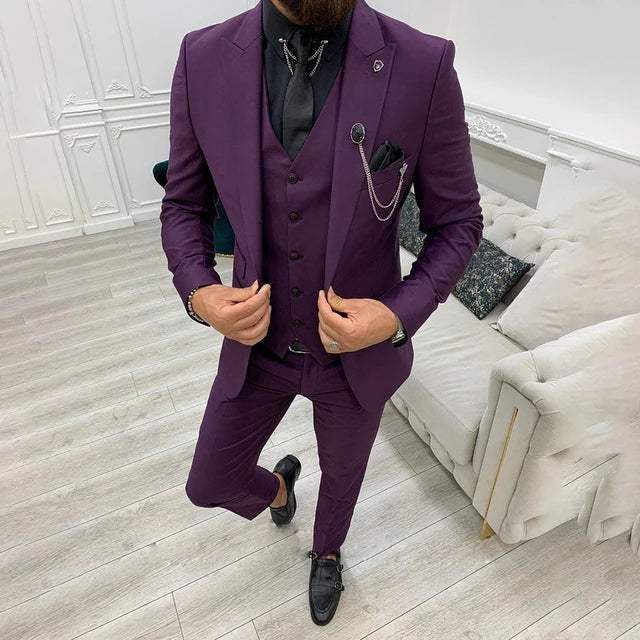 Leo | Elegant Adaptive Slim-Fit Suit Set