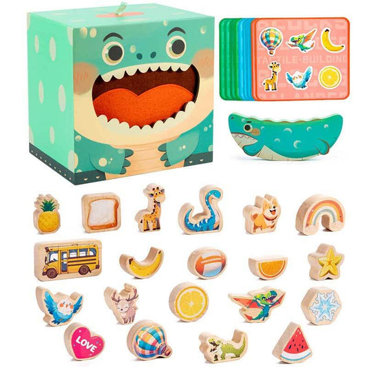 Blocs d'Animaux Empilables Éducatifs - BlxckFR