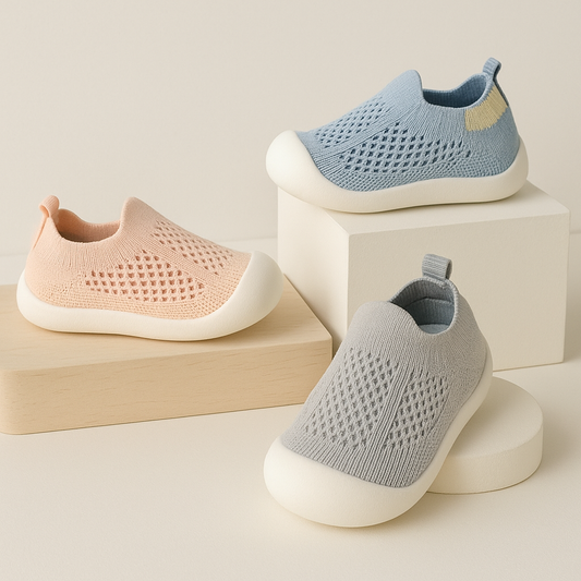 Baskets Enfants Respirantes à Maille Legère - BlxckFR