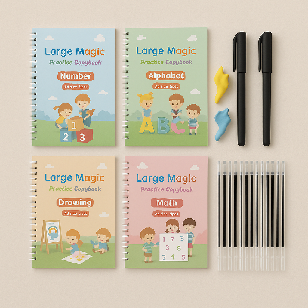 Cahiers d'Écriture pour Enfants Apprentissage - BlxckFR