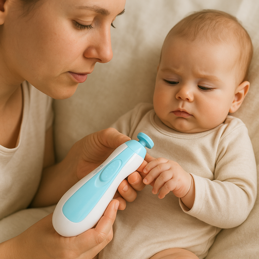 Lime à Ongles Bébé Électrique Sécuritaire - BlxckFR
