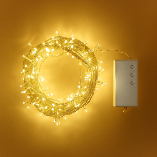 Lumière de Noël Chaude 200 LED avec Timer - blxckfr