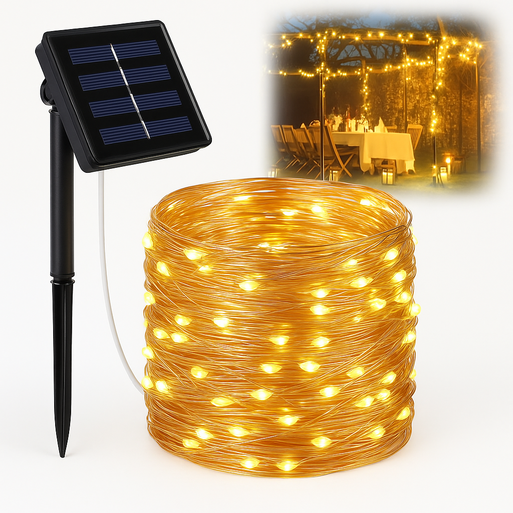 Luminaires de Noël Solaires Étanches pour Extérieur