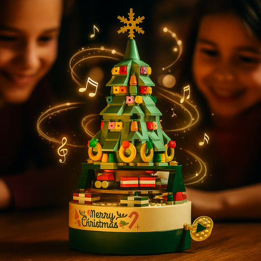 Boîte à musique de Noël personnalisable Festive Melodie - blxckfr