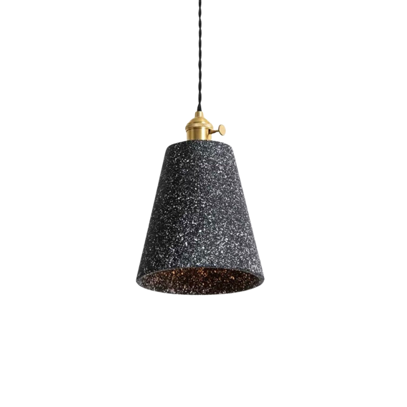 Lampe Suspendue Béton Chic avec Cordon Adjustable
