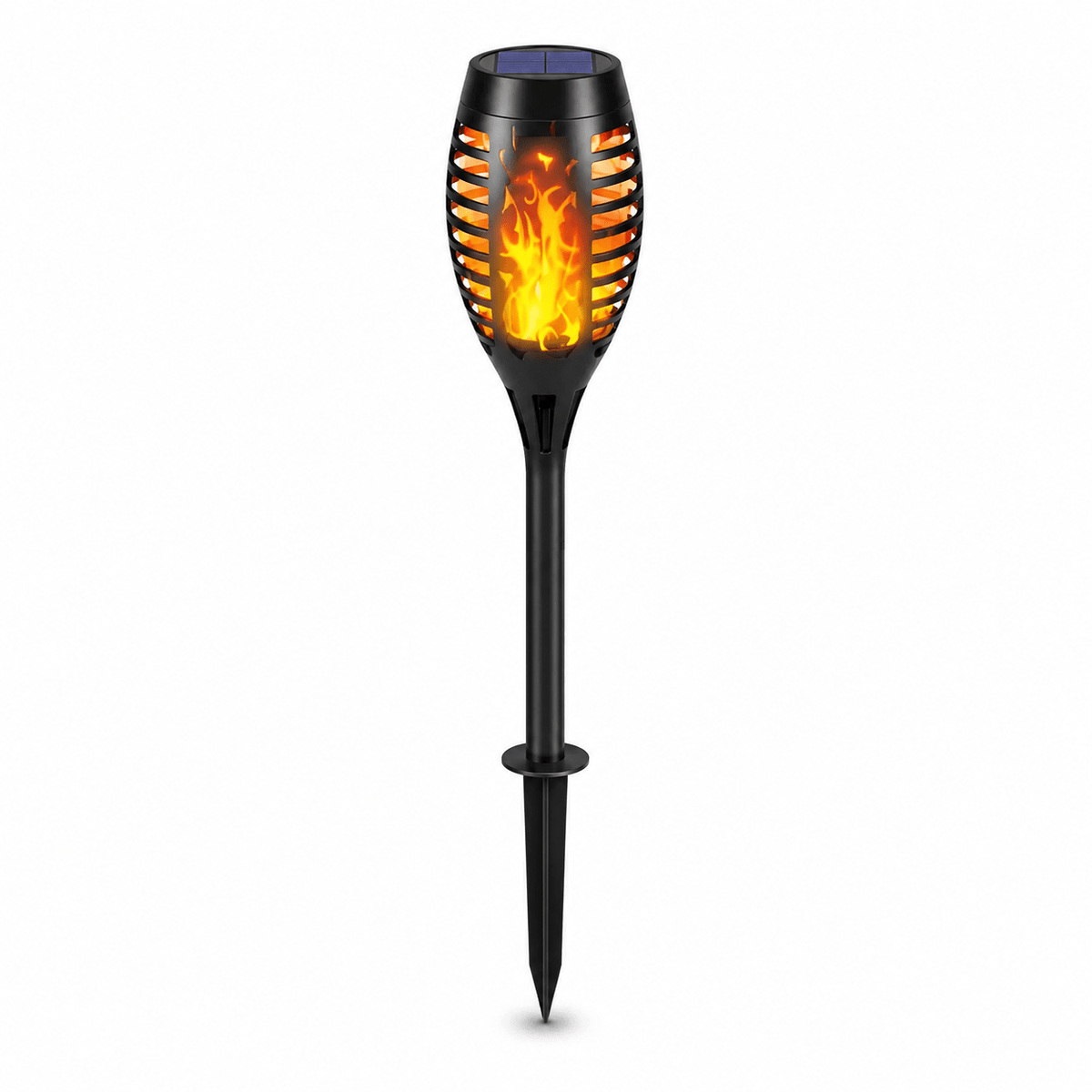 Lampe solaire extérieure à flamme vacillante unisexe design réaliste - Foivo