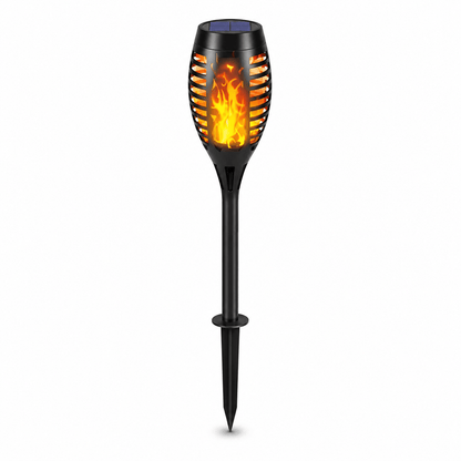 Lampe solaire extérieure à flamme vacillante unisexe design réaliste - Foivo