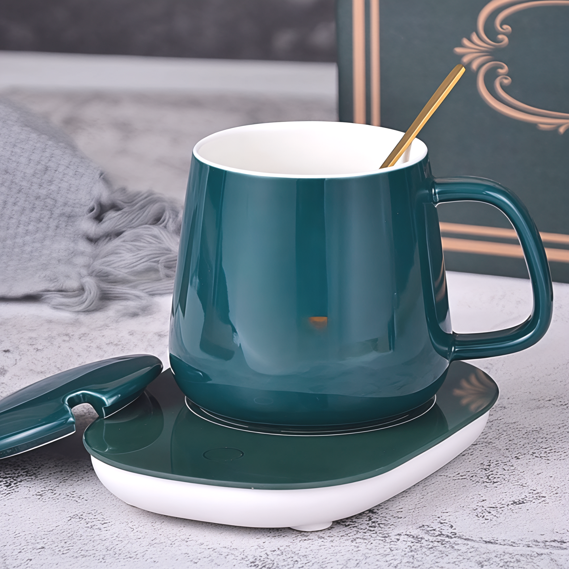 Réchaud à Mug Électrique Intelligent Cadeau - BlxckFR