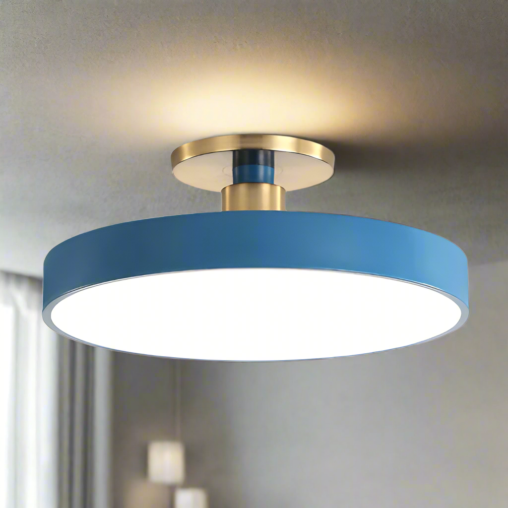 Luminaire Plafond LED Sobre et Élégant pour Intérieur - Foivo