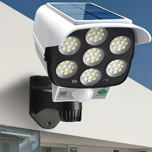 Lampe de Sécurité Solaire Extérieure à Détecteur de Mouvement - BlxckFR
