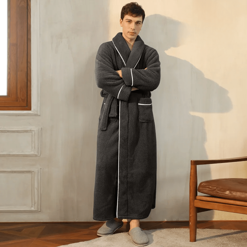 Peignoir Douillet Hiver en Molleton