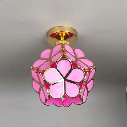 Lumière Suspendue en Verre Délicat