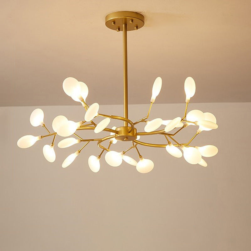 Lampe LED Élégante Feuille d'Arbre – Luminaire Acrylique Design avec Effet Lumières de Nuit