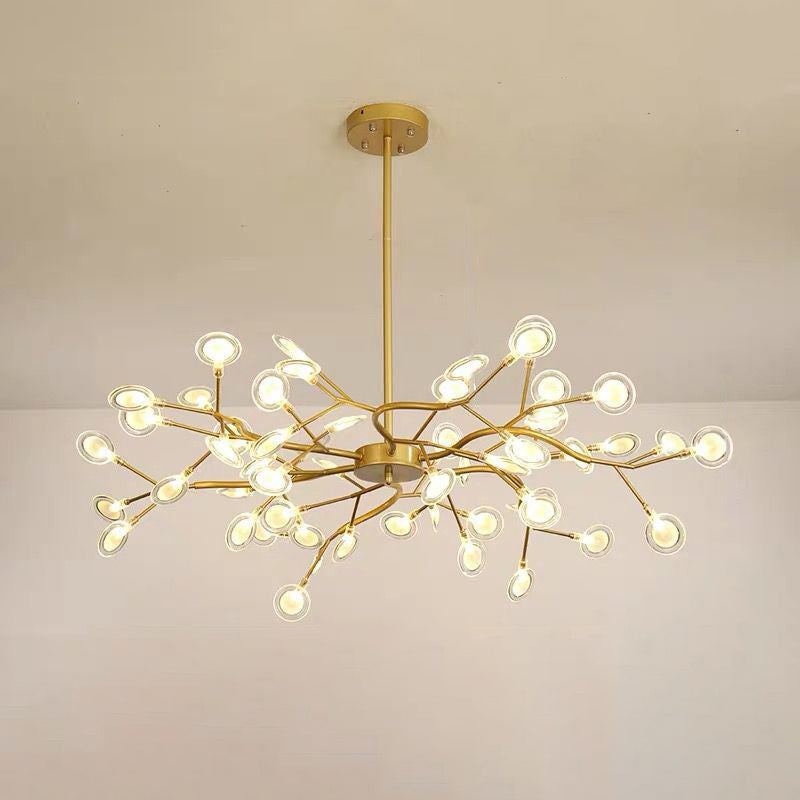 Lampe LED Élégante Feuille d'Arbre – Luminaire Acrylique Design avec Effet Lumières de Nuit