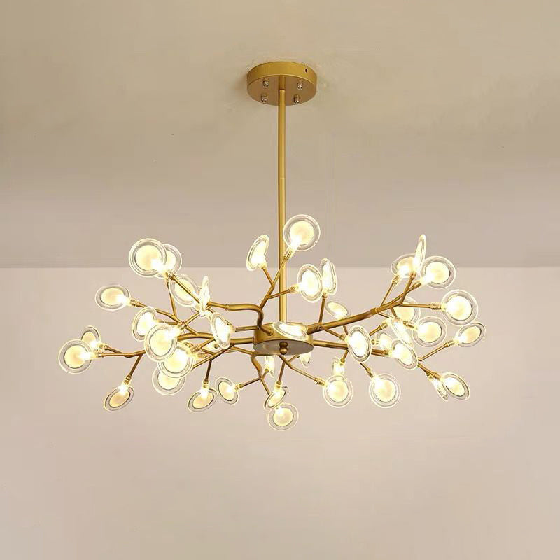 Lampe LED Élégante Feuille d'Arbre – Luminaire Acrylique Design avec Effet Lumières de Nuit