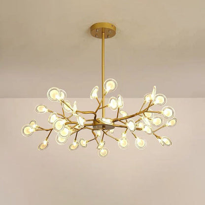 Lampe LED Élégante Feuille d'Arbre – Luminaire Acrylique Design avec Effet Lumières de Nuit