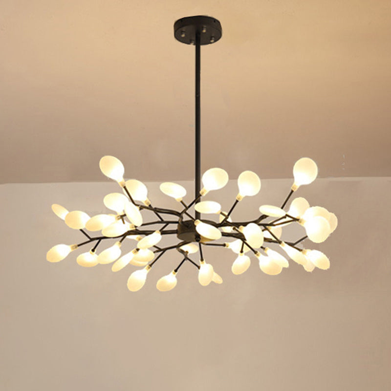 Lampe LED Élégante Feuille d'Arbre – Luminaire Acrylique Design avec Effet Lumières de Nuit