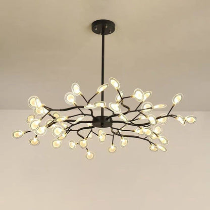 Lampe LED Élégante Feuille d'Arbre – Luminaire Acrylique Design avec Effet Lumières de Nuit