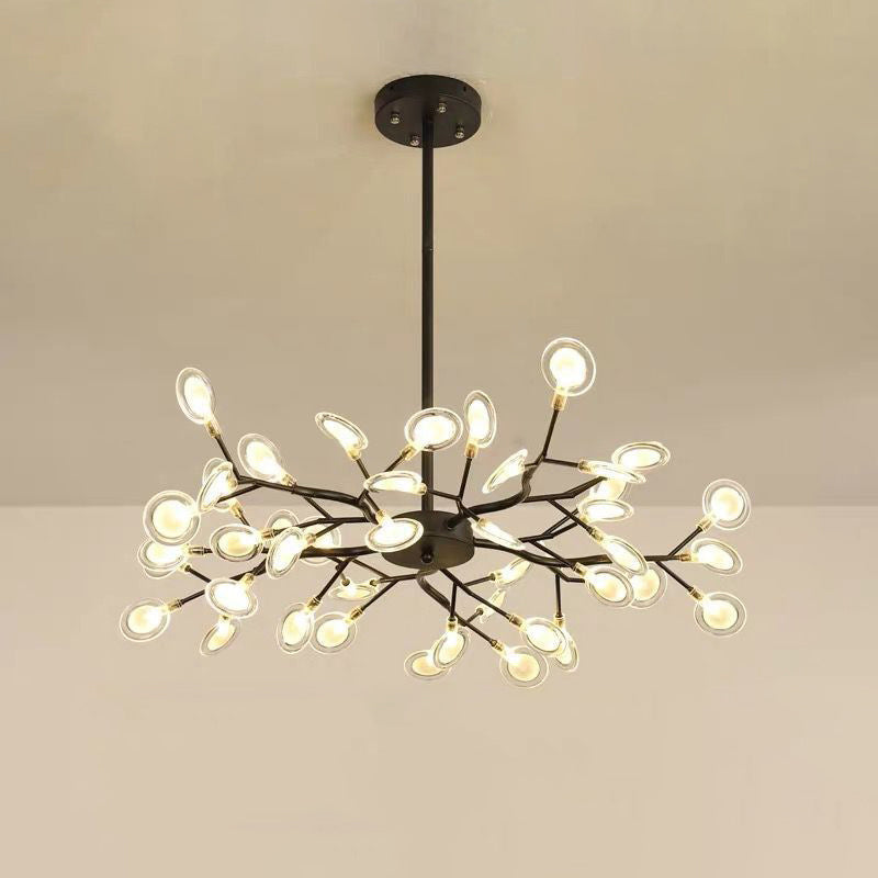 Lampe LED Élégante Feuille d'Arbre – Luminaire Acrylique Design avec Effet Lumières de Nuit