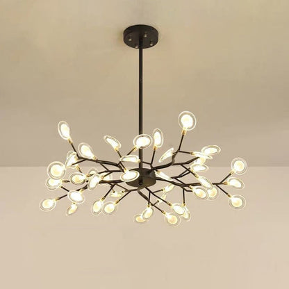 Lampe LED Élégante Feuille d'Arbre – Luminaire Acrylique Design avec Effet Lumières de Nuit