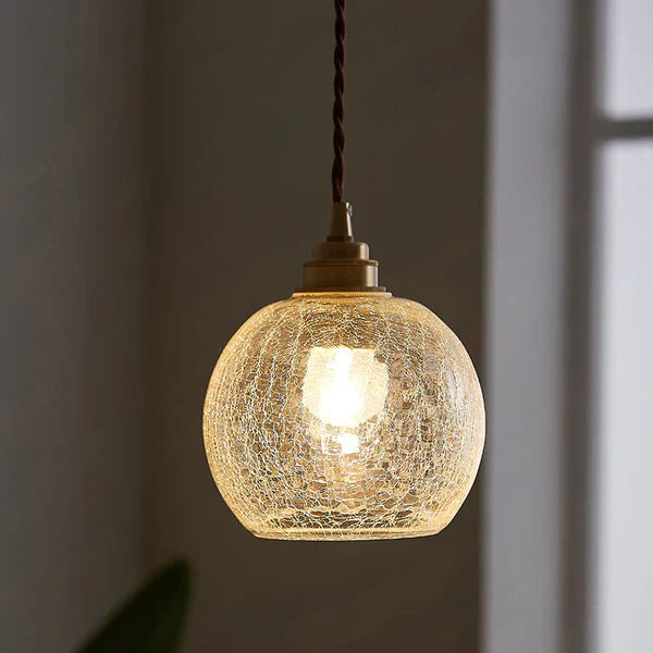 Lampe Suspendue Industrielle Verre Transparent