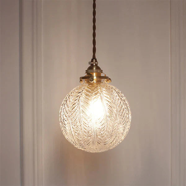 Lampe Suspendue Industrielle Verre Transparent - BlxckFR