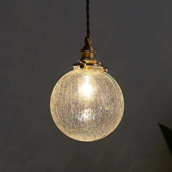 Lampe Suspendue Industrielle Verre Transparent