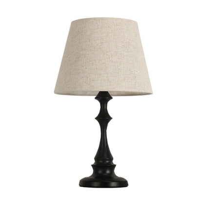 Lampe de Bureau Élégante avec Abat-Jour en Tissu - BlxckFR