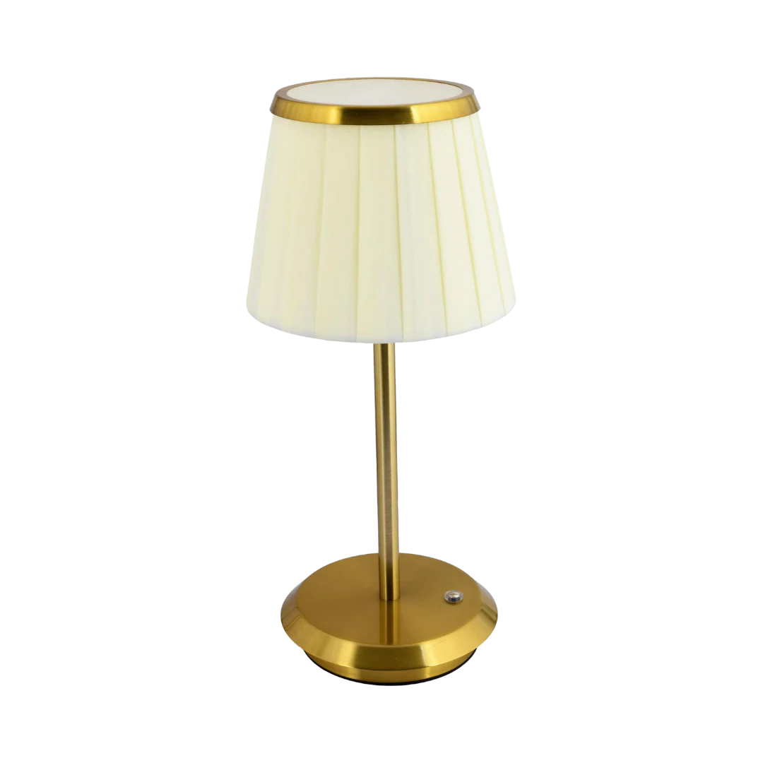 Lampe de Table Plissée Élégante Moderne