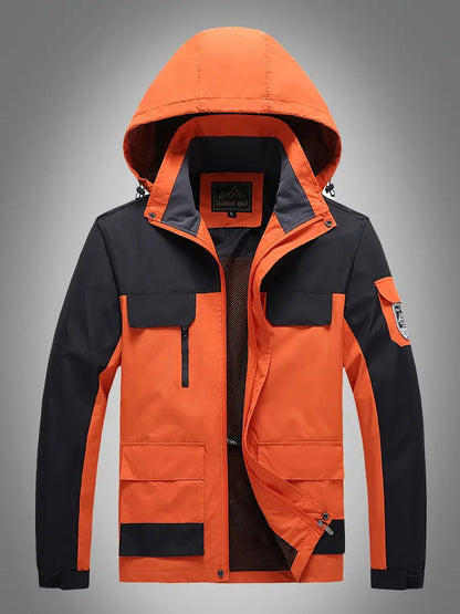 Veste à capuche étanche chic femme