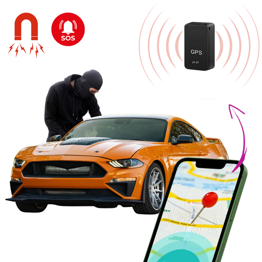 Traceur GPS Auto Sans Contrat - Localisation en Direct - blxckfr